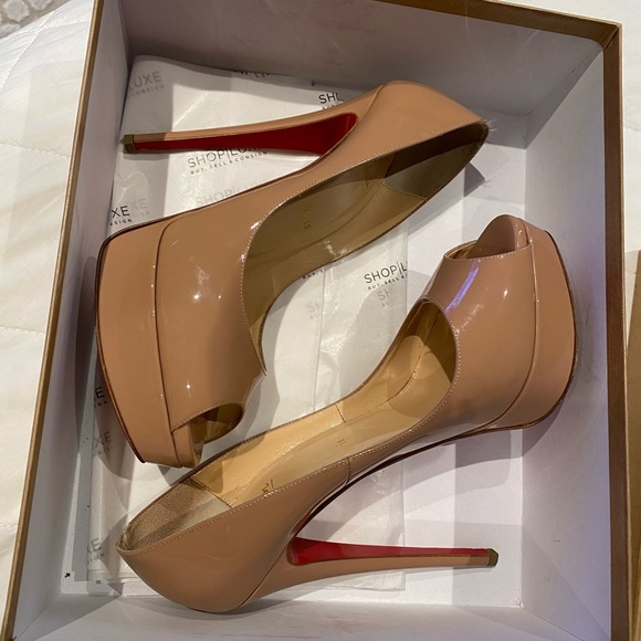 Christian Louboutin Peep Toe - Picture 5 of 7